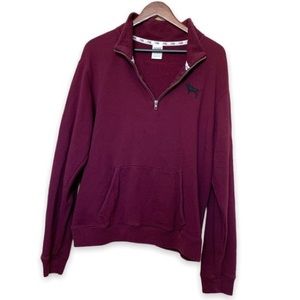 Victoria’s Secret Pink Quarter Zip Up Pullover